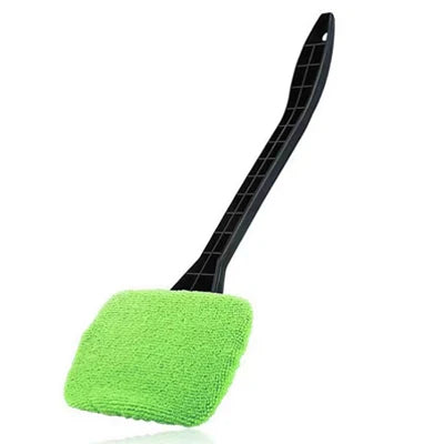 Car Window Cleaner Brush Kit Windshield Cleaning Wash Tool Inside Interior Auto Glass Wiper with Long Handle Car Accessories