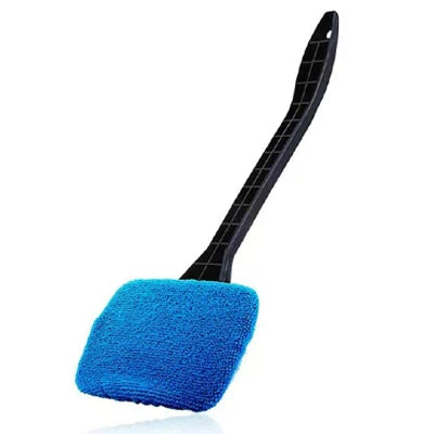 Car Window Cleaner Brush Kit Windshield Cleaning Wash Tool Inside Interior Auto Glass Wiper with Long Handle Car Accessories